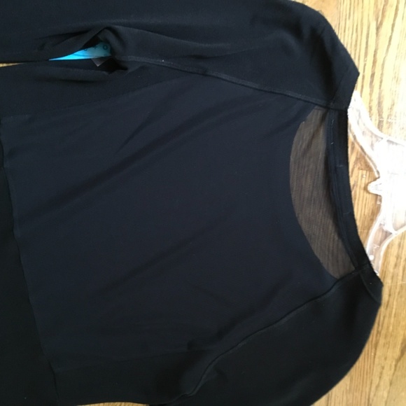 Alice and Olivia black crepe fitted dress - Picture 3 of 7